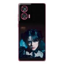 Чехлы с принтом Уэнсдей на Motorola Edge 50 Fusion – Танец Уэнсдей