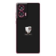 Чохол Майнкрафт на Motorola Edge 50 Fusion (AlphaPrint) Minecraft (Овечка Майнкрафт)
