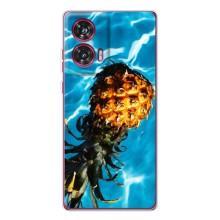 Чохол з зображенням смачної їжі для Motorola Edge 50 Fusion – Ананас