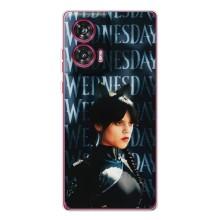 Чохли Венсдей на Motorola Edge 50 Fusion Уенсдей (AlphaPrint) (Венздей кішка)