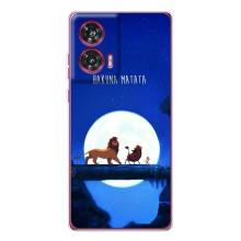 Чехол Король лев на Мото Ейдж 50 Фьюжен – Хакуна Матата