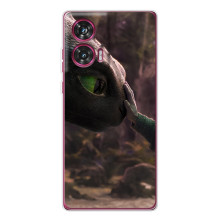 Чехол как приручить дракона на Motorola Edge 50 Fusion – Сцена з драконом