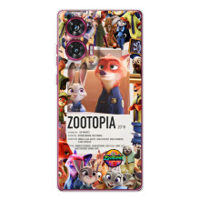 Чехол Зоотрополіс на Motorola Edge 50 Fusion – Коллаж Зоо