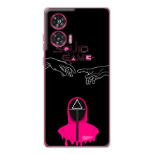 Чехол Гра в кальмара для Motorola Edge 50 Fusion – Охранник