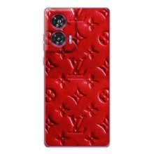 Текстурний Чохол Louis Vuitton для  (Червоний ЛВ)