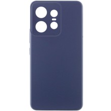 Чехол Silicone Cover Lakshmi Full Camera (AAA) для Motorola Edge 50 Pro – Темно-синий