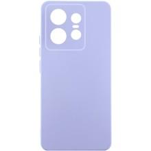 Чохол Silicone Cover Lakshmi Full Camera (AA) для Motorola Edge 50 Pro – Бузковий