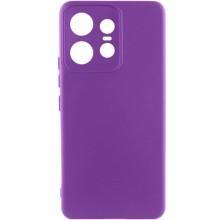 Чохол Silicone Cover Lakshmi Full Camera (AA) для Motorola Edge 50 Pro – Фіолетовий