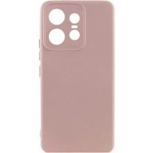 Чехол Silicone Cover Lakshmi Full Camera (AAA) для Motorola Edge 50 Pro – Розовый
