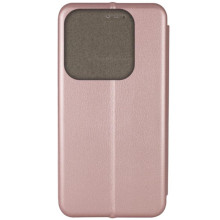 Шкіряний чохол-книжка Classy для Motorola Edge 50 Pro – Rose Gold
