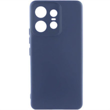 Чехол Silicone Cover Ummi Lakshmi Full Camera (AA) для Motorola Edge 50 Pro – Синий