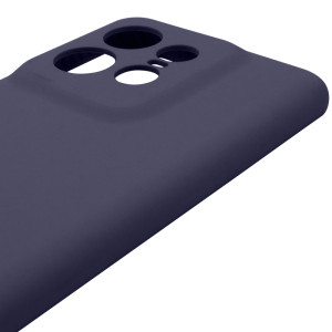 Чохол Silicone Cover Lakshmi Full Camera (AAA) для Motorola Edge 50 Pro – Темно-синій