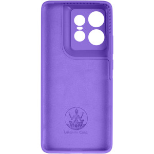 Чохол Silicone Cover Lakshmi Full Camera (AAA) для Motorola Edge 50 Pro – Фіолетовий