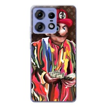 Брендновые Чехлы для Motorola Edge 50 Pro - (PREMIUMPrint) (Mario LV)