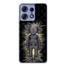 Чехлы для Motorola Edge 50 Pro - Bearbrick Louis Vuitton (PREMIUMPrint) (Bearbrick LV)