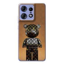 Чохли для Motorola Edge 50 Pro - Bearbrick Louis Vuitton (PREMIUMPrint)