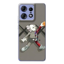 Чехлы для Motorola Edge 50 Pro - Bearbrick Louis Vuitton (PREMIUMPrint) (Беарбрик Джордан)