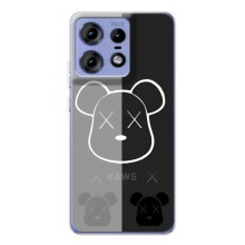 Чехлы для Motorola Edge 50 Pro - Bearbrick Louis Vuitton (PREMIUMPrint) (БеарБрик глаза)
