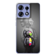 Чехлы для Motorola Edge 50 Pro - Bearbrick Louis Vuitton (PREMIUMPrint) (Тело Bearbrick)