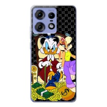 Чехлы для Motorola Edge 50 Pro - Скрудж МакДак Louis Vuitton (PREMIUMPrint) (Стильная Утка)