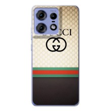 Чехлы ГУЧЧИ для Мото Ейдж 50 Про (AlphaPrint) (GUCCI стиль)