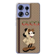 Чехлы ГУЧЧИ для Мото Ейдж 50 Про (AlphaPrint) (Mickey GUCCI)