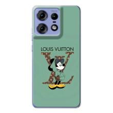 Чехлы Луи Витон для Motorola Edge 50 Pro (AlphaPrint - LOUIS VUITTON) (Микки Маус LV)