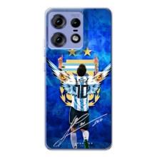 Чехлы Месси для Motorola Edge 50 Pro (AlphaPrint) (Месси Аргентина)