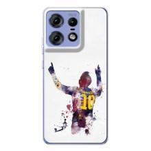 Чехлы Месси для Motorola Edge 50 Pro (AlphaPrint) (Messi Barca)