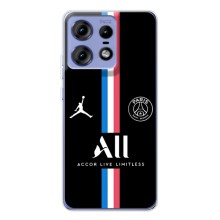 Чехлы PSG для Motorola Edge 50 Pro (AlphaPrint) (футболка ПСЖ)