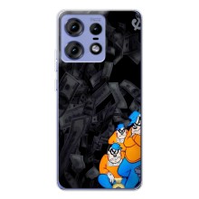Чехлы с крутыми принтами для Motorola Edge 50 Pro - (PREMIUMPrint) (Воры)