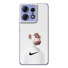 Чехлы с Обезьянами NFT для Motorola Edge 50 Pro (AlphaPrint) (обезьяна NFT Nike)