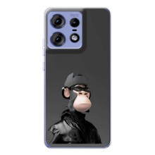 Чехлы с Обезьянами NFT для Motorola Edge 50 Pro (AlphaPrint) (стильная обезьяна NFT)