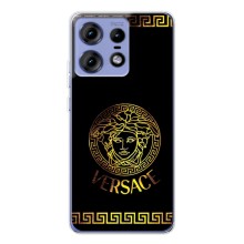 Чехлы VERSACE для Мото Ейдж 50 Про (PREMIUMPrint) (Logo Versace)