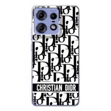 Чехол (Dior, Prada, YSL, Chanel) для Motorola Edge 50 Pro (Christian Dior)