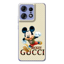 Чехол Disney Mouse Motorola Edge 50 Pro (PREMIUMPrint) (Mikki Gucci)
