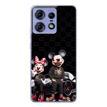 Чехол Disney Mouse Motorola Edge 50 Pro (PREMIUMPrint) (Семья Маусов)