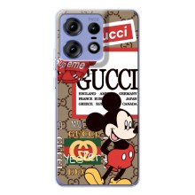Чехол Disney Mouse Motorola Edge 50 Pro (PREMIUMPrint) (Стильный Микки)