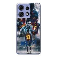 Чехол Месси футболист для Motorola Edge 50 Pro (Коллаж Месси)