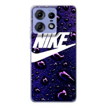 Чехол для Motorola Edge 50 Pro - с принтом Найк (AlphaPrint) (Найк принт)