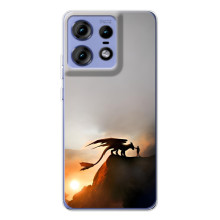 Чехол дракон Беззубик для Motorola Edge 50 Pro – Мультиик Беззубик