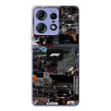 Чехол Формула1 на Motorola Edge 50 Pro – Коллаж Ф1