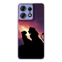 Чехол Король лев на Мото Ейдж 50 Про – Симба и Налу