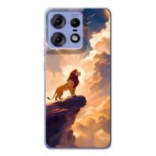 Чехол Король лев на Мото Ейдж 50 Про – Симба