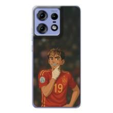 Чехол с футболистом Ламин Ямаль Motorola Edge 50 Pro – Ямаль аниме
