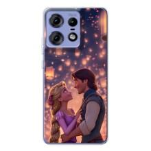 Чехол Рапунцель для Motorola Edge 50 Pro – Принцесса и принц