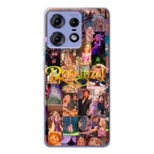 Чехол Рапунцель для Motorola Edge 50 Pro – Рапунцель коллаж