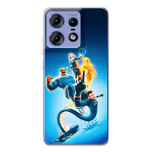 Чехол с принтом Фантастическая четверка для Motorola Edge 50 Pro – Фантастическая четверка