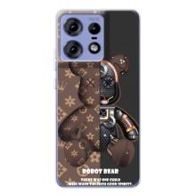 Крутые Чехлы Луи Виттон для Motorola Edge 50 Pro (AlphaPrint) (Медведь Луи Витон)