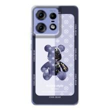Крутые Чехлы Луи Виттон для Motorola Edge 50 Pro (AlphaPrint) (Медвежонок LV)